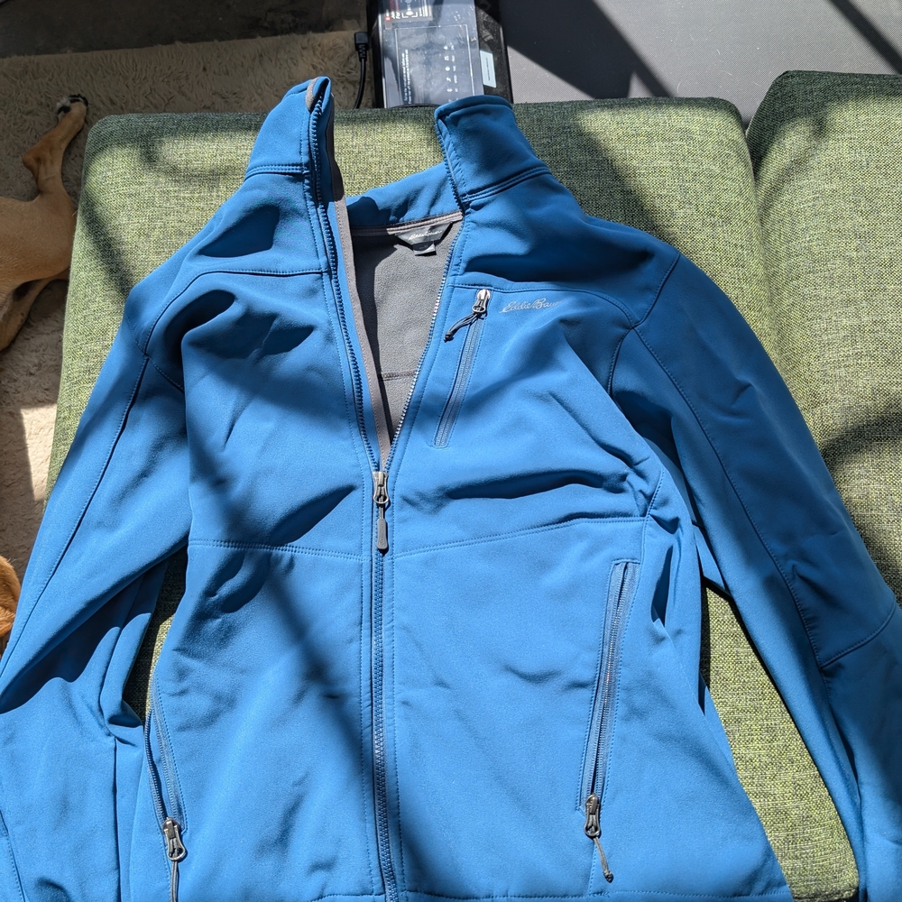 Eddie Bauer Men's Blue Performance Jacket